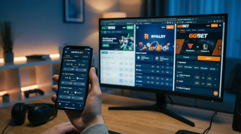 Comparativa de casas de apuestas esports en España con licencia DGOJ