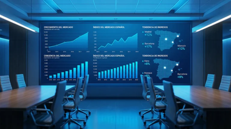 Gráfico de crecimiento del mercado de apuestas de esports en España con datos estadísticos