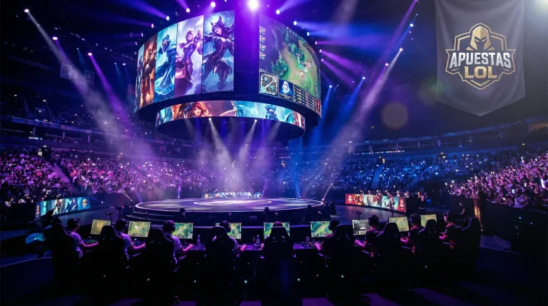 Análisis de apuestas en League of Legends con estadísticas de cuotas y mercados esports