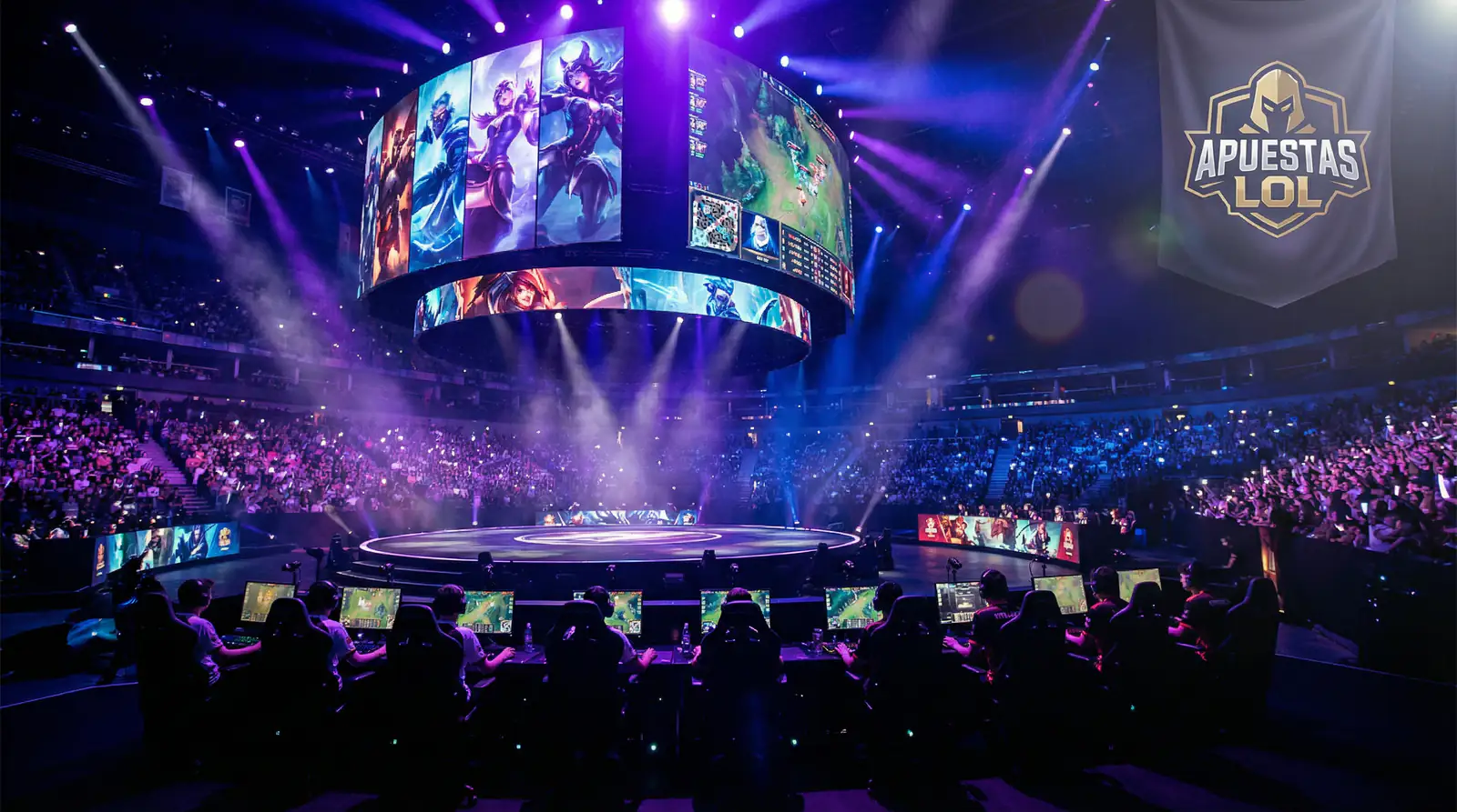 Análisis de apuestas en League of Legends con estadísticas de cuotas y mercados esports